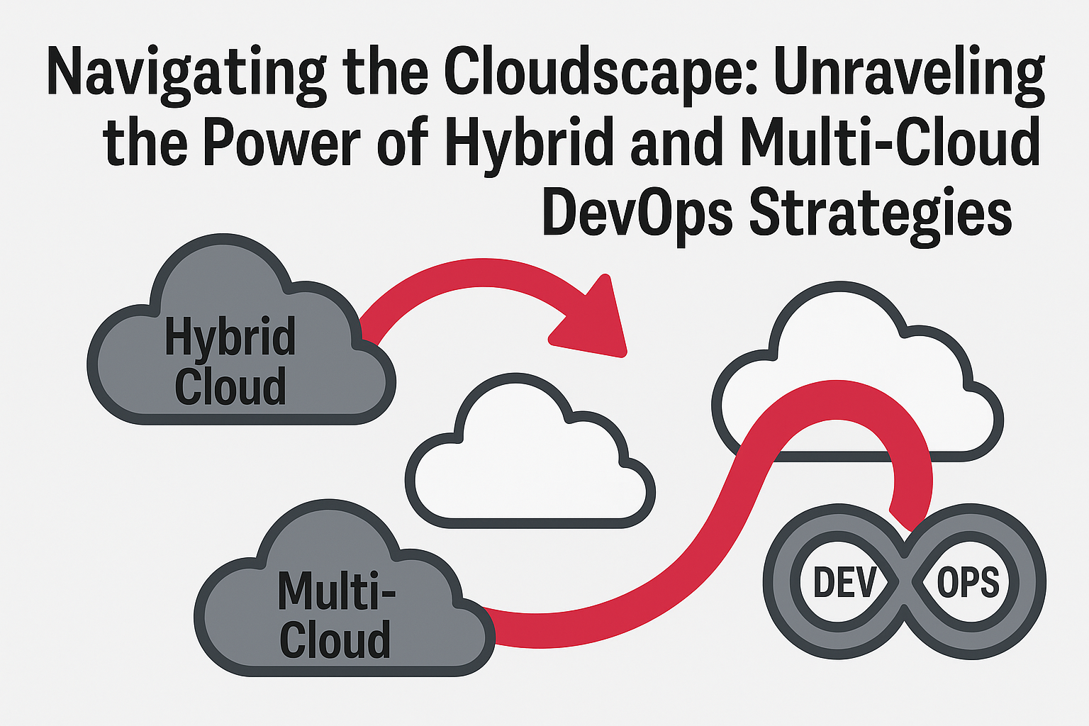 Navigating the Cloudscape: Unraveling the Power of Hybrid and Multi-Cloud DevOps Strategies